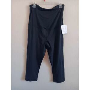 Isabel Maternity, Women's Size XL, Stretch Active Capri, Crossover Panel NWT